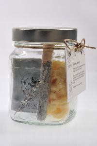 Marika Botanicals Olympian Serenity soap in een vaas